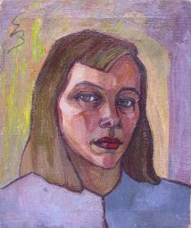 Autorretrato de 1948 de la pintora alemana Gina Berndtson