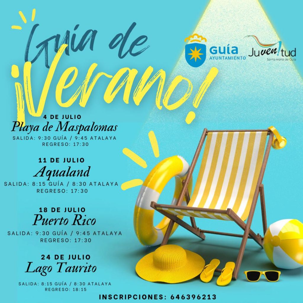 CARTEL GUIA DE VERANO 2025