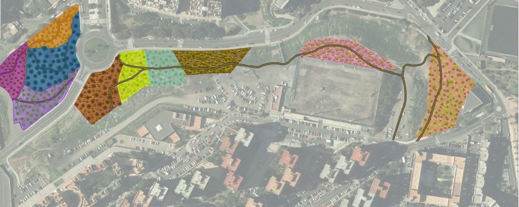 Corredor Verde Tamaraceite - Ciudad Alta (Las Torres El Pilar Barrio Atlantico)