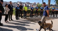 Darias clausura el I Curso de Guías Caninos para policías locales de Canarias