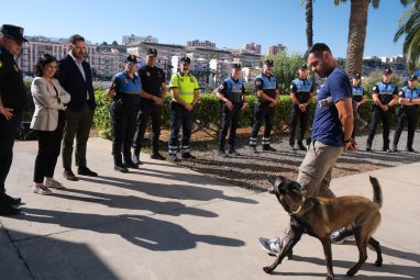 Darias clausura el I Curso de Guías Caninos para policías locales de Canarias 1