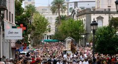 El Ayuntamiento reordena el tráfico en la Vega de San José y Vegueta para la llegada de la Virgen del Pino