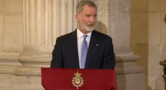 El rey pide que las divisiones y los conflictos no debiliten Europa como garantía de paz