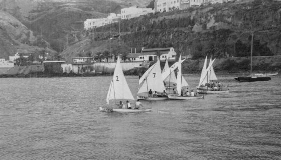 FOTO. JOSE AYUT (REGATA VELA LATINA BAJADA 1965)