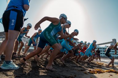 FOTO. Más de trescientos deportistas protagonizan la gran cita náutica y acuática de los Campeonatos de Canarias en Edad Escolar