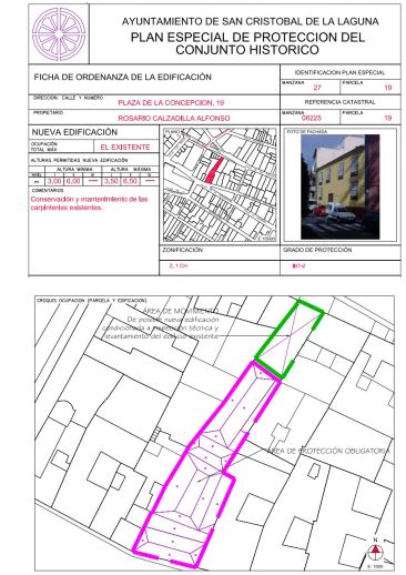 Ficha edificio 19 Plaza la Concepción