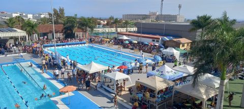 La Piscina de San Fernando fue una fiesta de la natación este fin de semana (2)