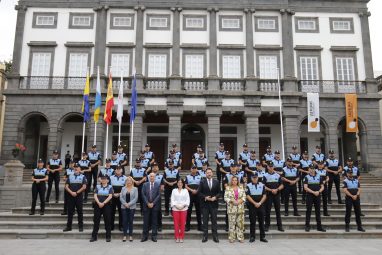 La Policía Local de Las Palmas de Gran Canaria se fortalece con 45 agentes en prácticas, 5 inspectores y 6 subinspectores 1