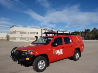 La UME se despliega para reparar la tubería que ha dejado a Ávila sin agua potable