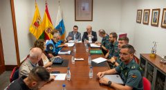 Arucas celebra la Junta de Seguridad Local con la participación del Delegado del Gobierno