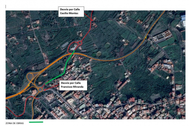 PLANO CARRETERAS DESVIOS