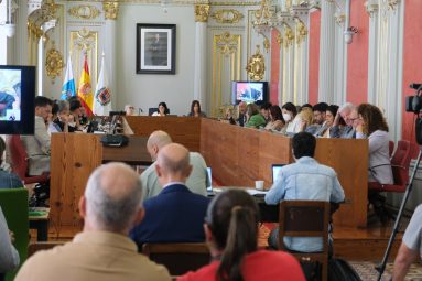 Pleno del Ayuntamiento de Las Palmas de Gran Canaria del mes de junio