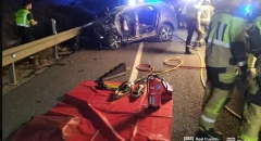 Policías despiden a Antonio, el subinspector muerto al chocar con unos fugitivos en Málaga