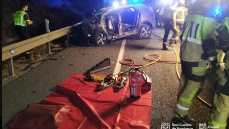 Policías despiden a Antonio, el subinspector muerto al chocar con unos fugitivos en Málaga