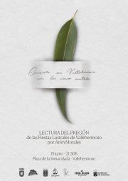 Pregón Lustrales25 ARÓN MORALES