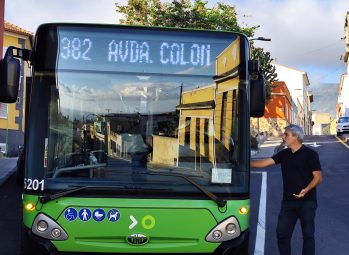 Reactivada la línea 382 tras las obras de saneamiento en la Calle Nueva
