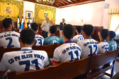 Recepción CV Élite Voley El Rosario (2)