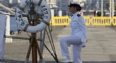 Leonor amplía su formación naval en unas maniobras de la Armada Española con munición real