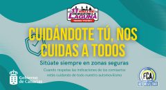 La campaña de seguridad de la FCA continuará en el Rallye Ciudad de La Laguna