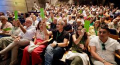 Las nueve propuestas de resolución aprobadas en el VI Congreso nacional de NC-BC