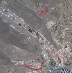 140725 Vías de San Sebastián de La Gomera objeto y afectadas por los trabajos