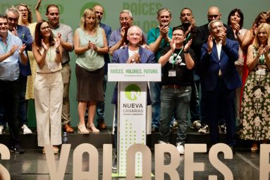 27 julio 2025 Primer discurso de Luis Campos como secretario general. Acto de clausura