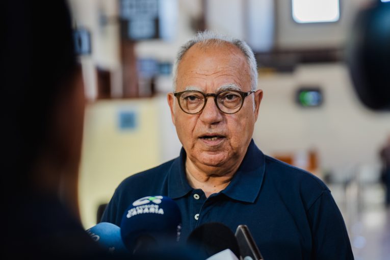 300625 El presidente del Cabildo de La Gomera, Casimiro Curbelo