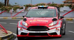 Juan Carlos Brito, rumbo a La Palma para disputar la 46ª Subida a Barlovento con su Ford Fiesta R5 Plus