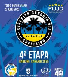 4ª etapa del Circuito Canario de Jiu Jitsu Brasileño 2025