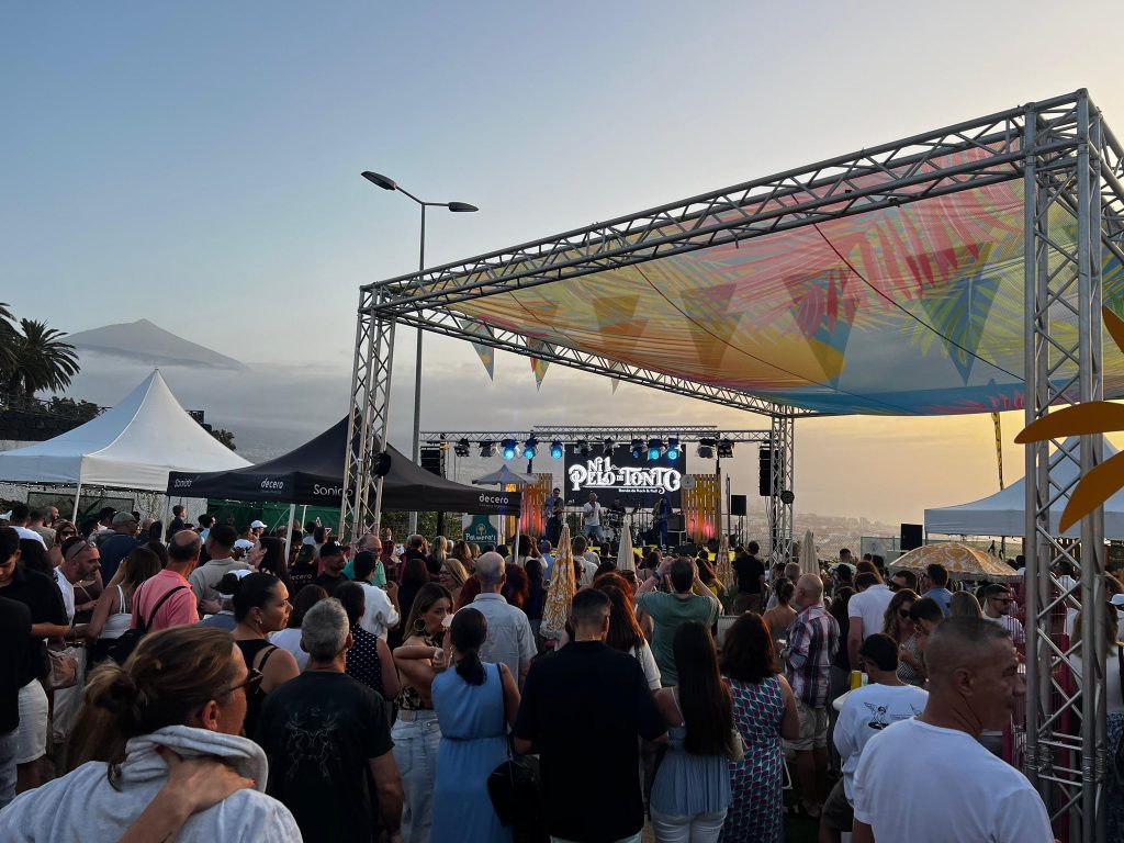 Atardecer en el Palmera's Beer Festival