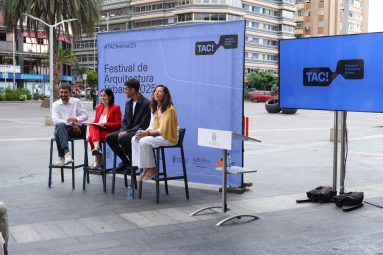 Carolina Darias participa en la presentación del TAC! Festival, que se celebrará en octubre y noviembre en la ciudad