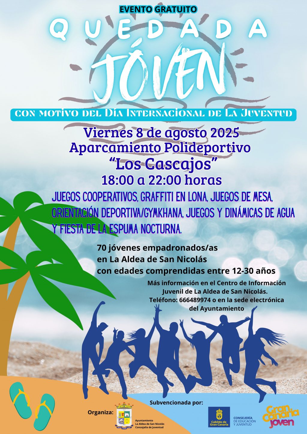 Cartel Quedada Joven
