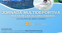 La concejalía de Juventud, organiza una jornada multideportiva en la playa, dentro de la Campaña de Juventud