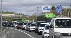 Comienza la primera salida del verano con 4,7 millones de viajes por carretera