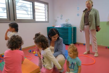Darias visita la escuela municipal de Educación Infantil Pocahontas 2 (1)