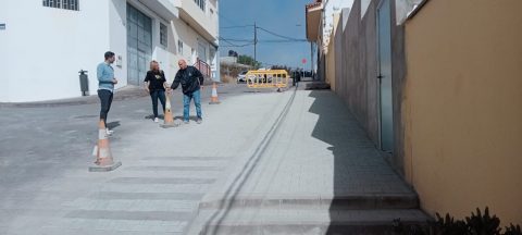El Ayuntamiento mejora la movilidad en los barrios de La Milagrosa y Riscos Negros (La Milagrosa)