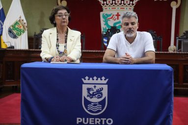 El concejal David Hernández presentó la primera comunidad energética de Puerto de la Cruz (I)