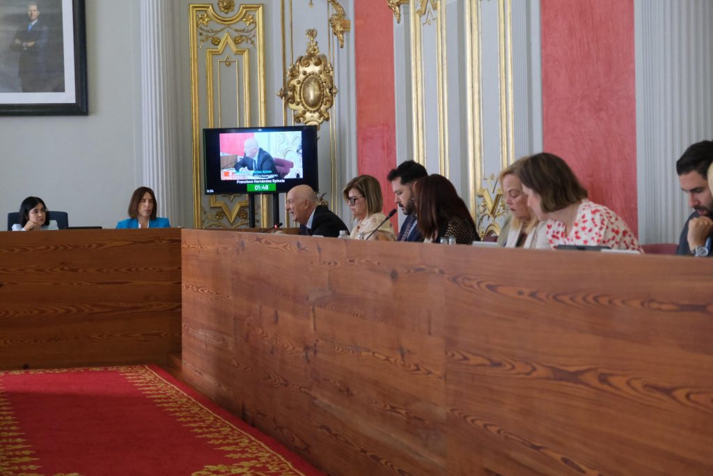 El concejal de Presidencia, Hacienda, Modernización y Recursos Humanos, Francisco Hernández Spínola
