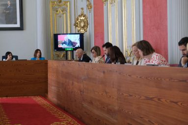 El concejal de Presidencia, Hacienda, Modernización y Recursos Humanos, Francisco Hernández Spínola