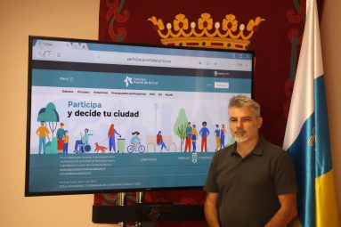 El edil David Hernández presentó los presupuestos participativos de Puerto de la Cruz