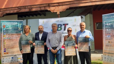 Elena Alamo, Carlos Alamo, Marco Aurelio Pérez, Esther Medina y Josñe Vicente Araña