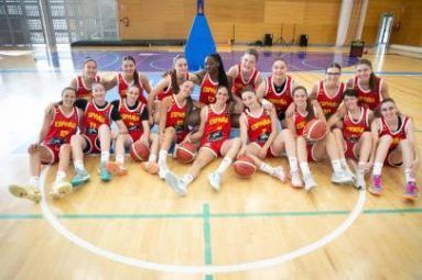 España debuta con buen pie el Eurobasket sub-18 de La Palma (42-75)