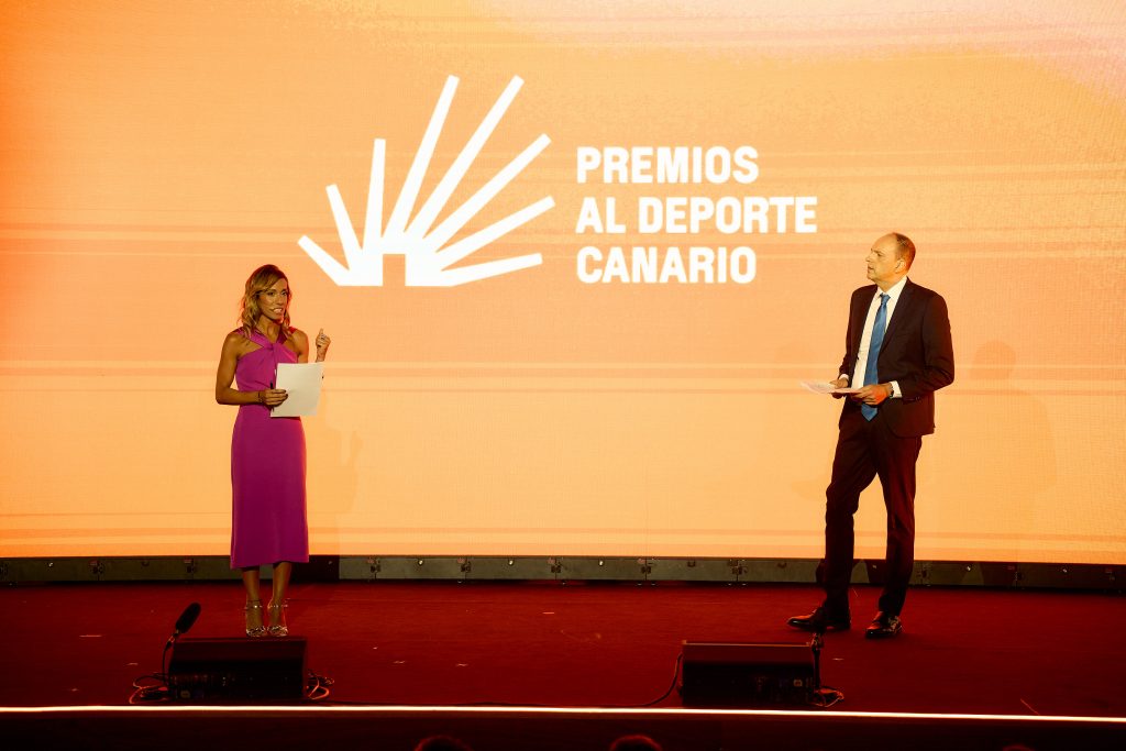 FOTO. Imagen de archivo de la ceremonia de entrega de los Premios al Deporte Canario 2024