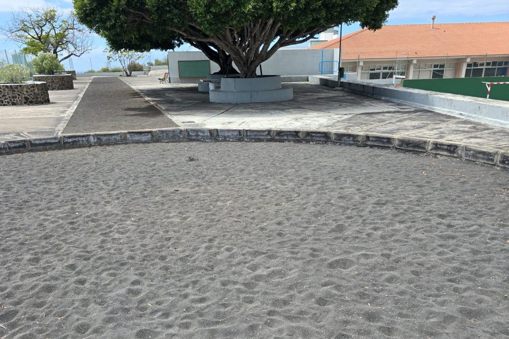 FOTO. Imagen del terrero del CEIP El Roque, en Los Llanos de Aridane