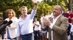 Feijóo y Fernández pactan que la defensa del Estado sea irrenunciable en los pactos del PP