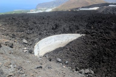Fincas agrarias sepultadas por la lava del volcán en 2021 (1)