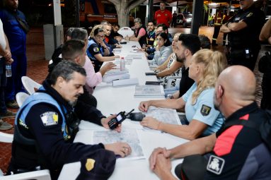 Imagen de archivo del PMA en las Fiestas de San Lorenzo