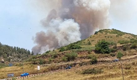 Incendio en El Tanque