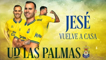 La UD Las Palmas ficha al delantero grancanario Jesé Rodríguez por una temporada