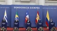 Líderes progresistas piden a la sociedad civil frenar «juntos» a la ultraderecha